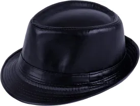 Unisex Panama Fedora Hats Trilby Felt Hat Sun Hats for Men Women Short Brim Jazz Cap