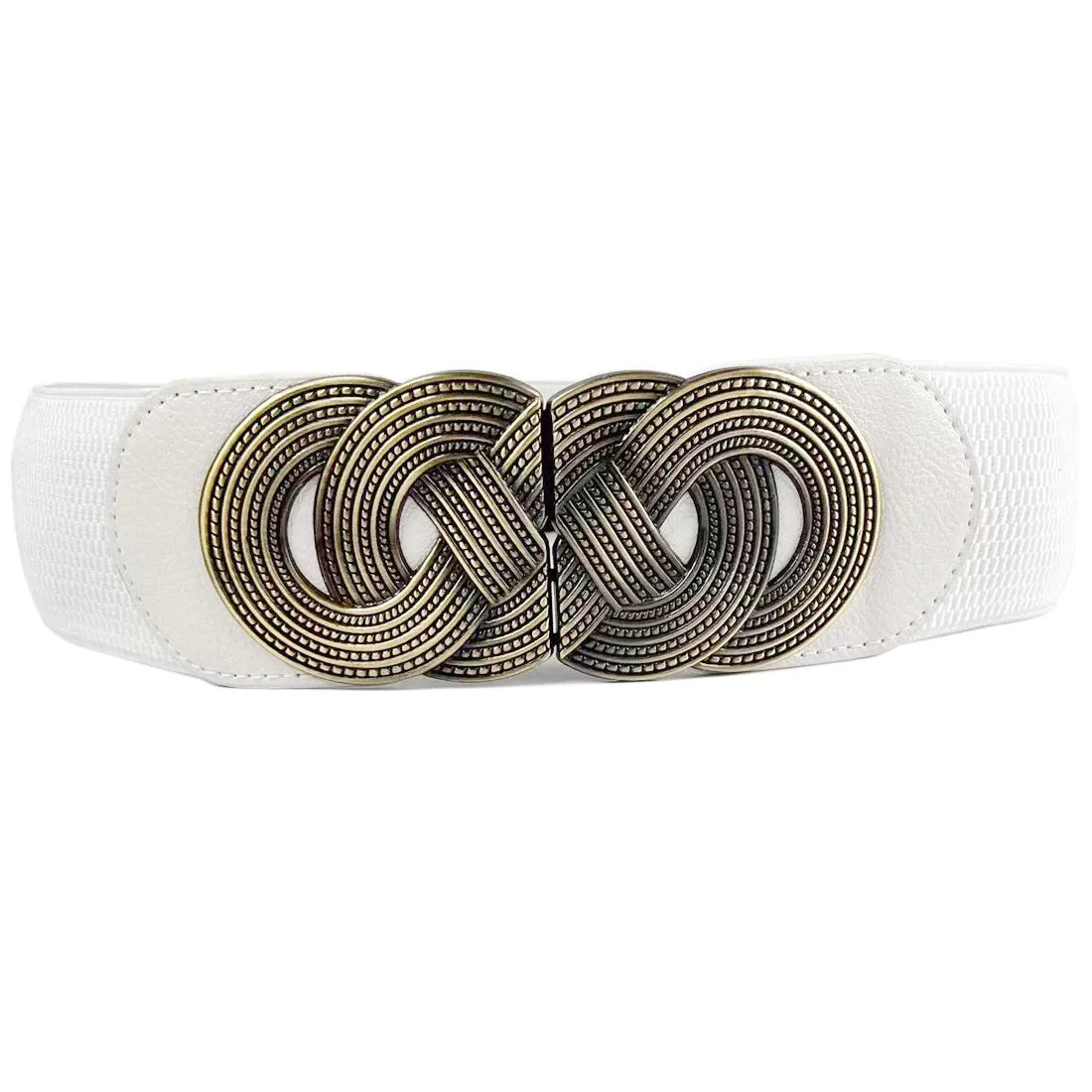 Wide Elastic retro Belt