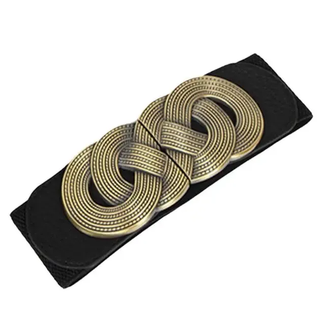 Wide Elastic retro Belt