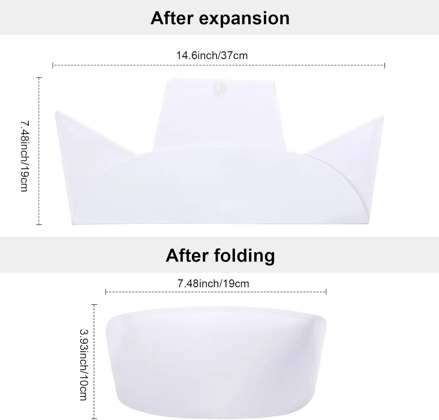 WILLBOND 5/12/24 set Nurse Hat with Pin White Vintage Nursing Cap for women pinning ceremony Graduation costume accessory