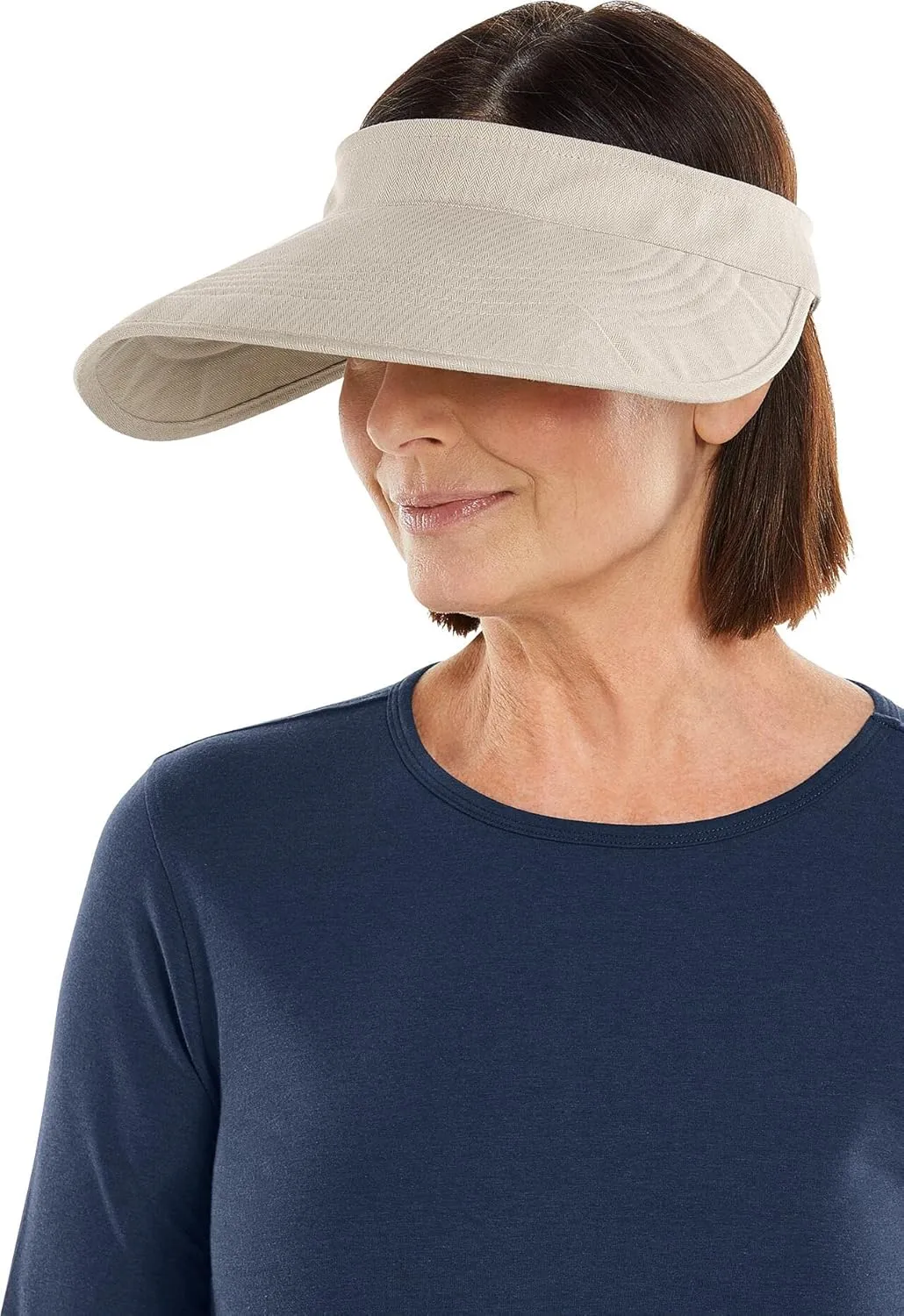 Women's Zip-Off Sun Visor - UPF 50 Sun Protection - Sporty and Travel-Ready - Bel Aire (One Size)