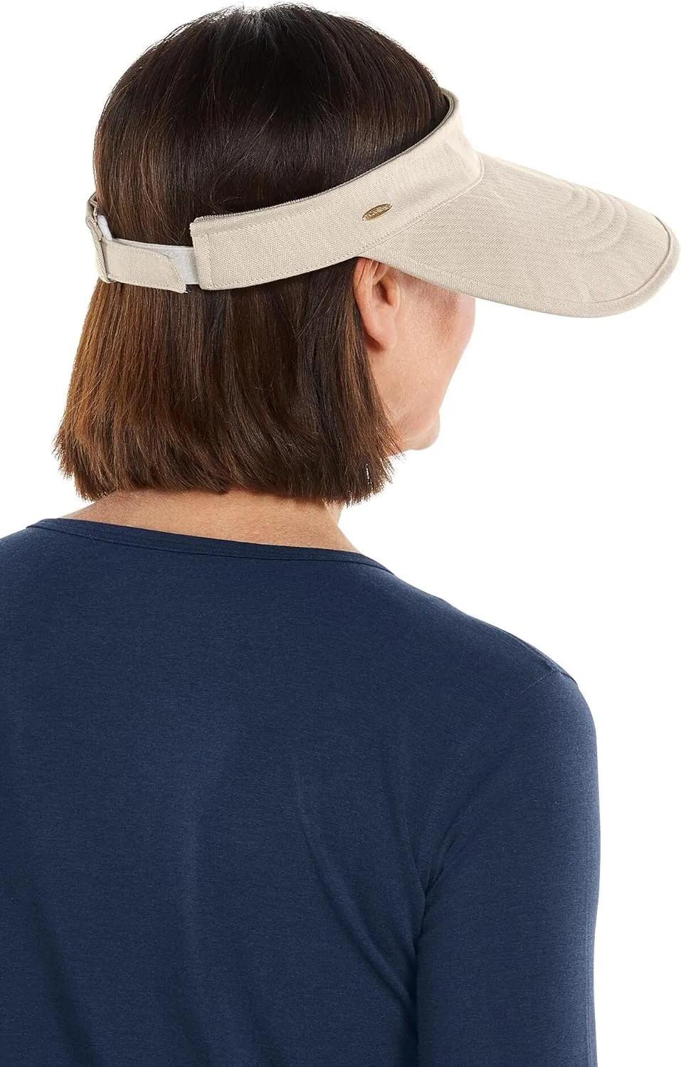 Women's Zip-Off Sun Visor - UPF 50 Sun Protection - Sporty and Travel-Ready - Bel Aire (One Size)